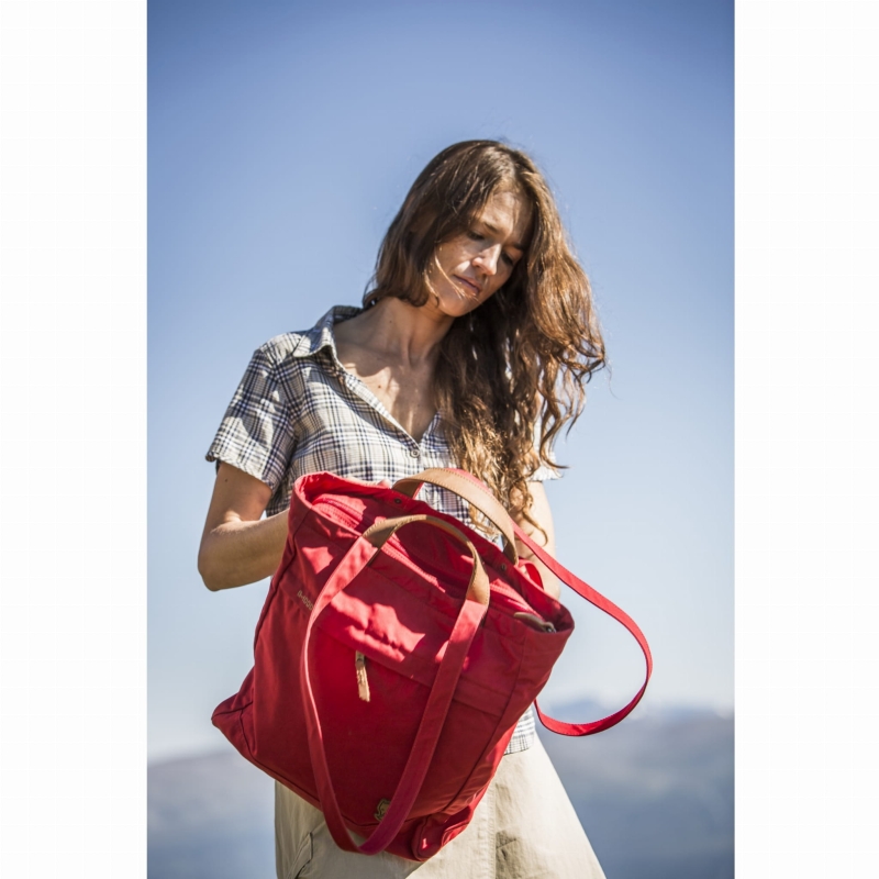 Fjallraven Totepack No. 1, kolor: 320 - Red.