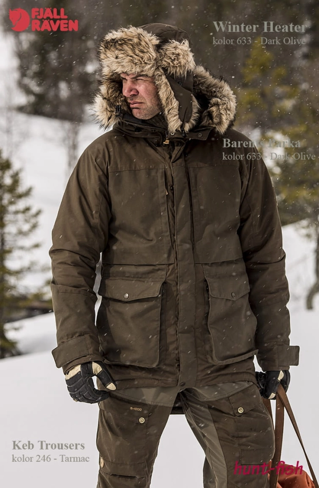 Fjallraven Winter Heater, kolor: 633 - Dark Olive