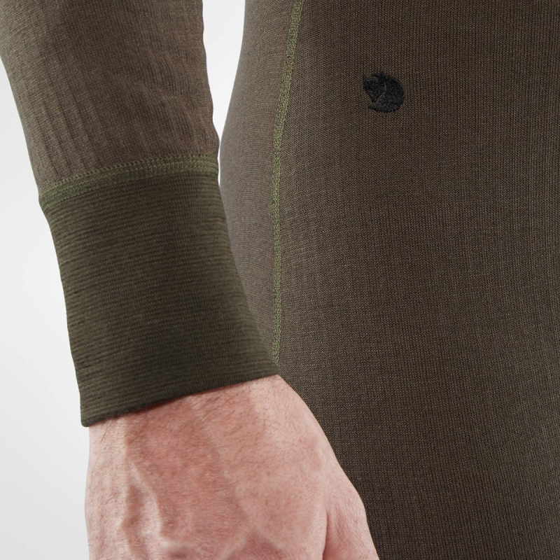 Varmland Woolterry Long Johns, kolor: 633 - Dark Olive