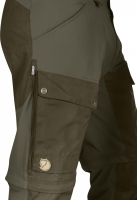 Keb Gaiter Trousers Long, kolor: 246/633 - Tarmac/Dark Olive.