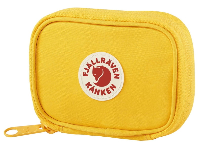 Kanken Card Wallet, kolor: 141 - Warm Yellow