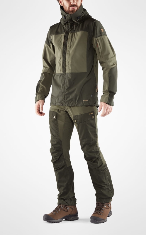 Keb Trousers Long, kolor: 662-625 - Deep Forest-Laurel Green