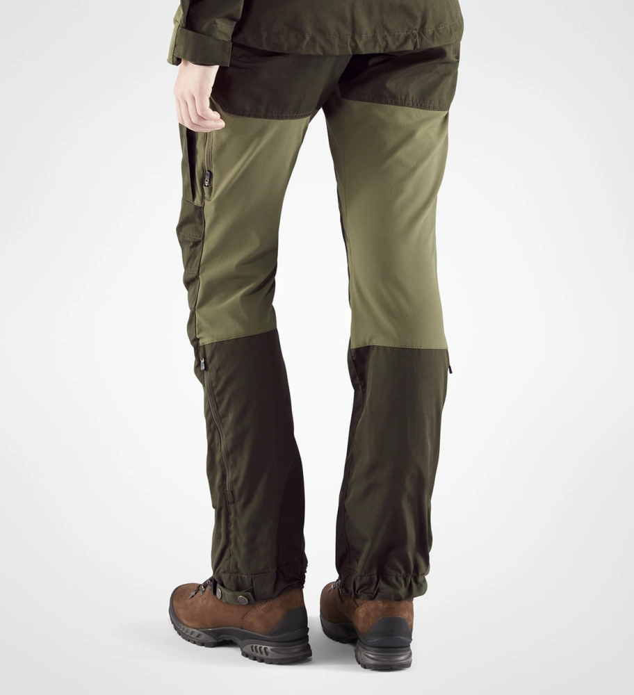Fjallraven Keb Trousers W Regular, kolor: 662-625 - Deep Forest-Laurel Green