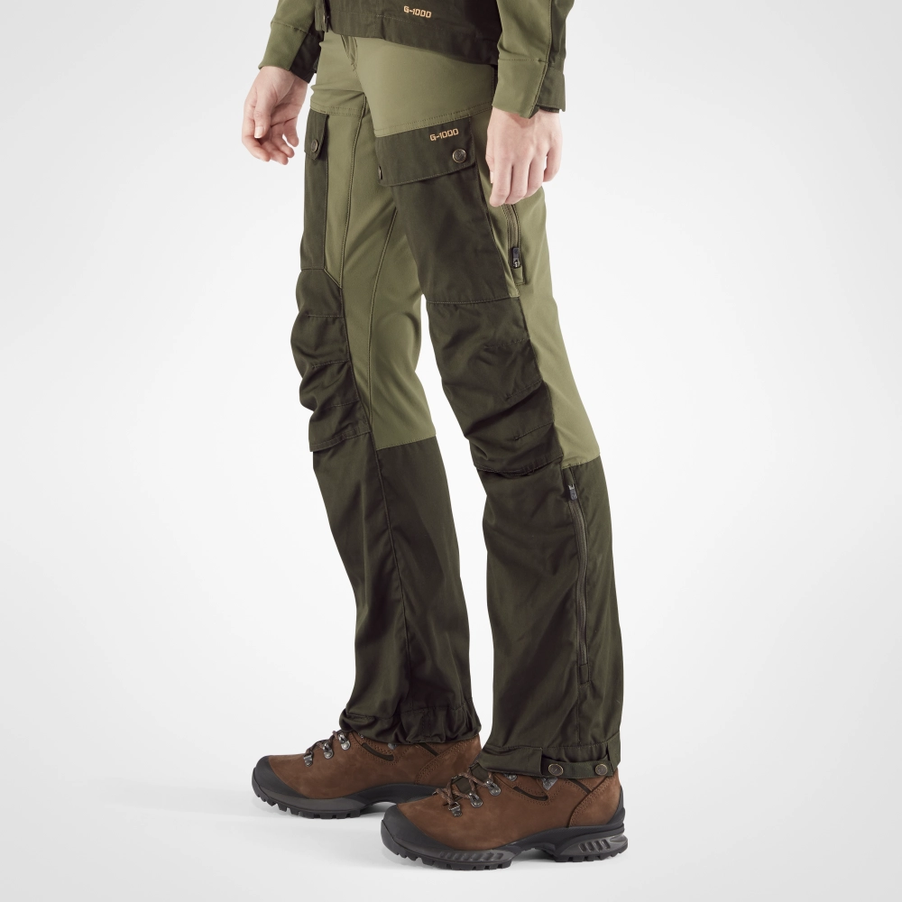 Keb Trousers W Regular, kolor: 662-625 - Deep Forest-Laurel Green