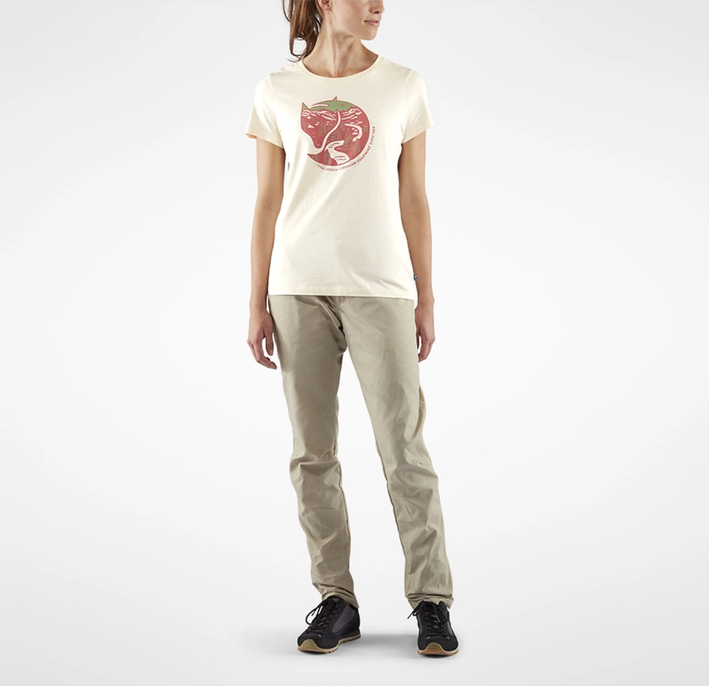 Fjallraven Arctic Fox T-Shirt W, kolor: 113 - Chalk White