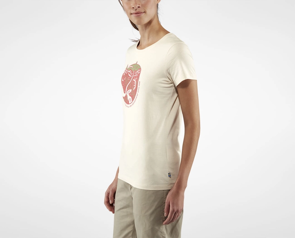 Fjallraven Arctic Fox T-Shirt W, kolor: 113 - Chalk White