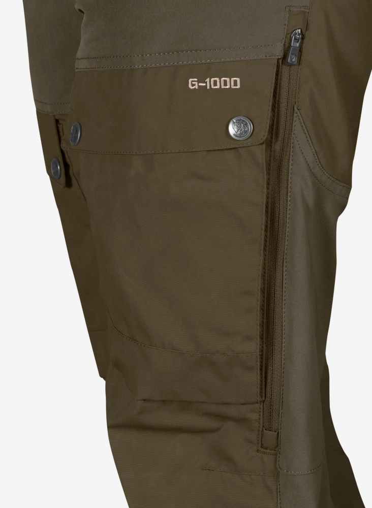 Keb Trousers W Regular, kolor: 246/633 - Tarmac/Dark Olive