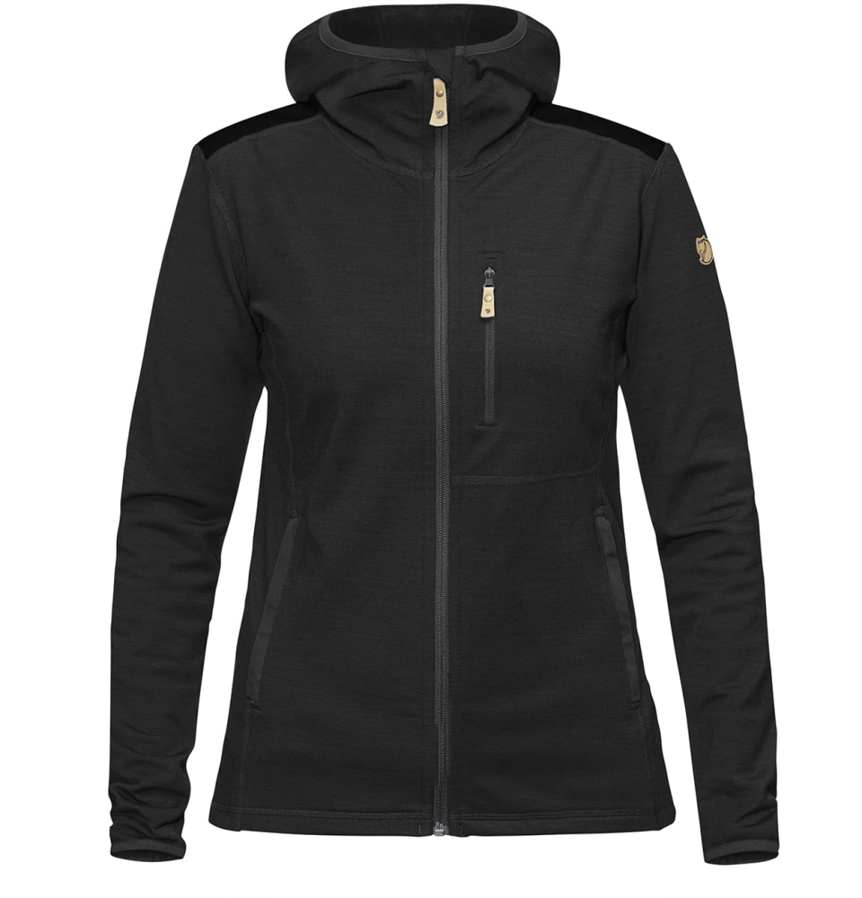 Keb Fleece Hoodie W, kolor: 030 - Dark Grey