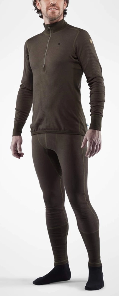 Varmland Woolterry Half Zip, kolor: 633 - Dark Olive
