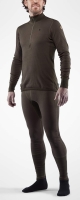 Varmland Woolterry Half Zip, kolor: 633 - Dark Olive