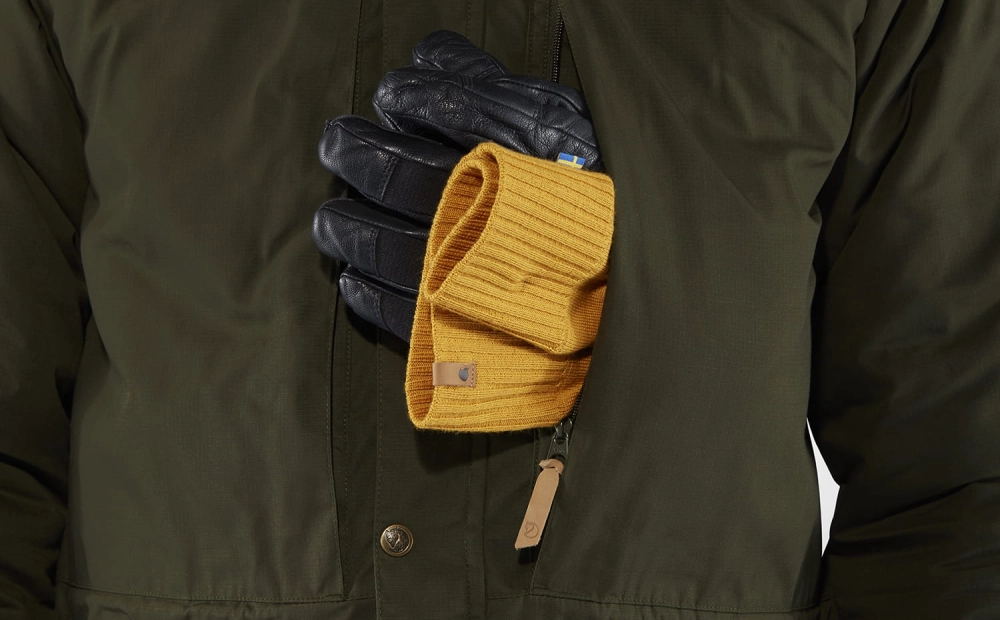 Singi Wool Padded Parka, kolor: 662 - Deep Forest