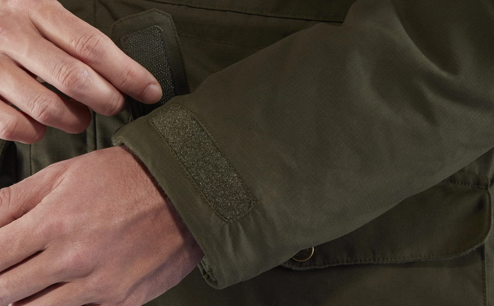 Singi Wool Padded Parka, kolor: 662 - Deep Forest