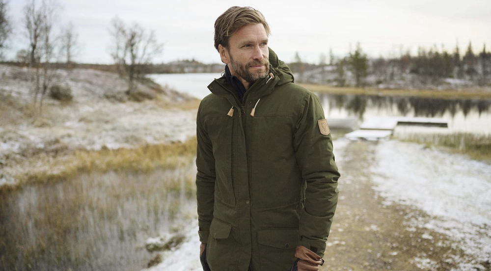 Singi Wool Padded Parka, kolor: 662 - Deep Forest