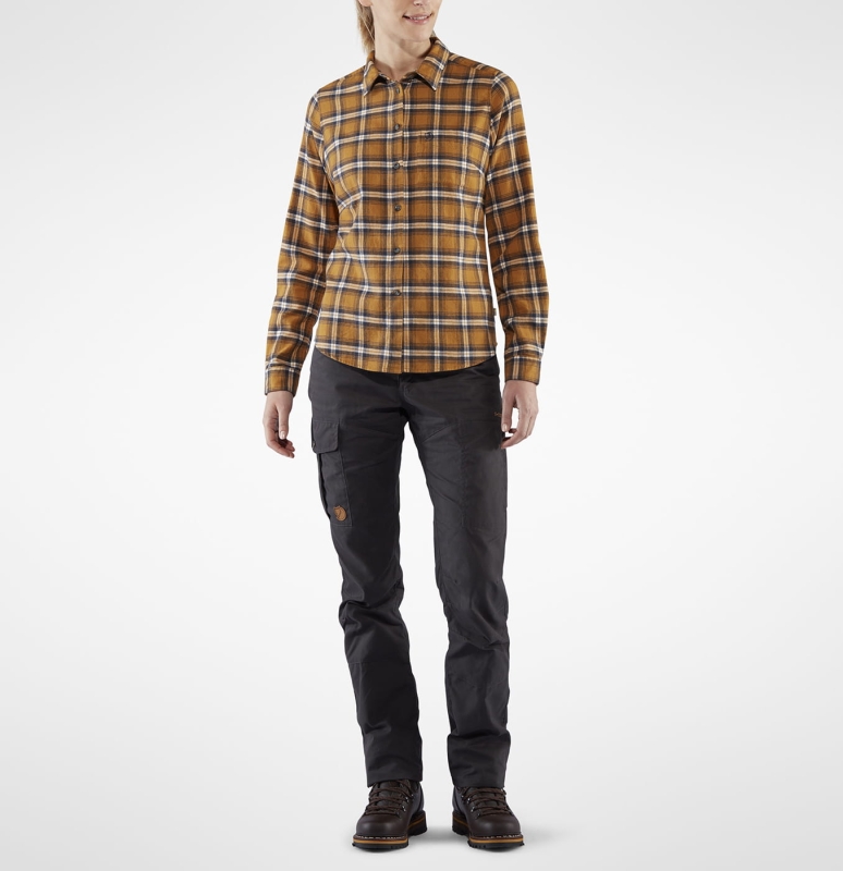 Ovik Flannel Shirt LS W,  kolor: 166-Acorn