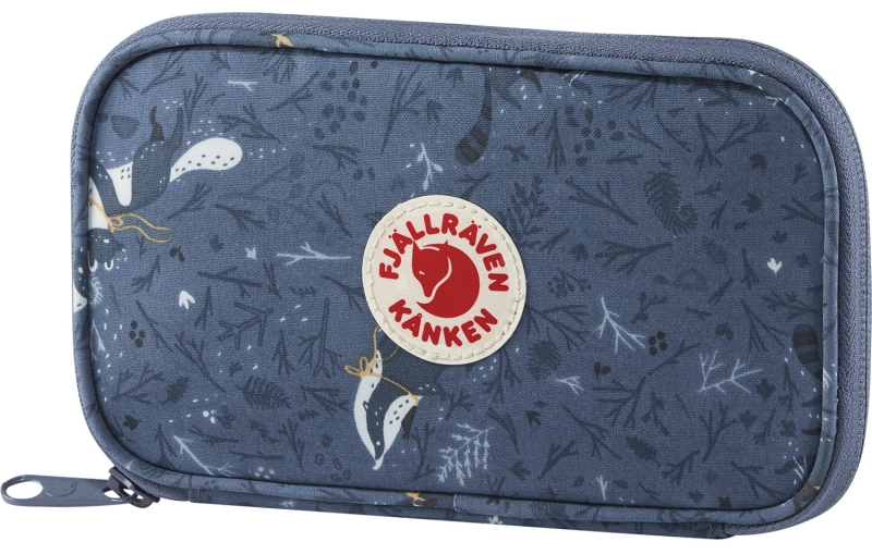 Kanken Art Travel Wallet, 975-Blue Fable