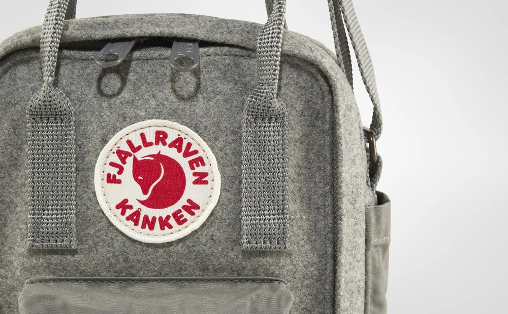 Kanken Re-Wool Sling, kolor: 027-Granite Grey