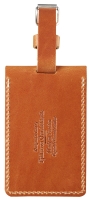 Leather Luggage Tag, kolor: 249 - Leather Cognac