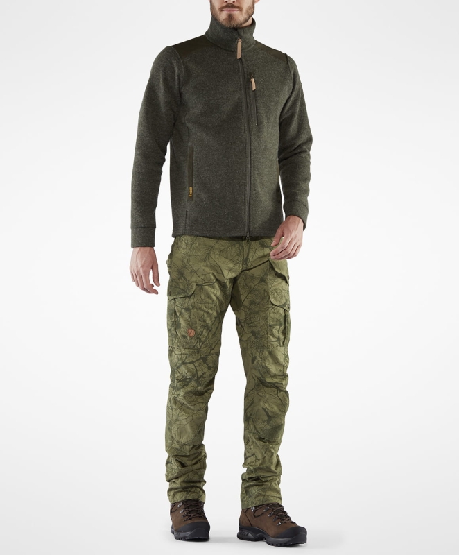 Barents Pro Hunting Trousers M, kolor: 626/662 - Green Camo-Deep Forest