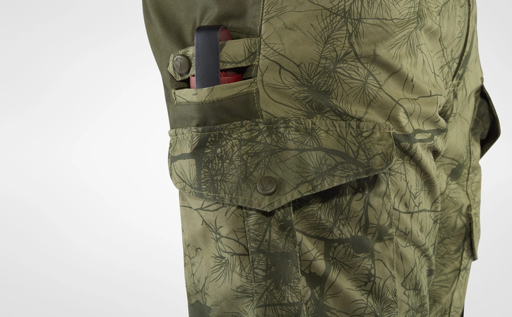 Barents Pro Hunting Trousers M, kolor: 626/662 - Green Camo-Deep Forest