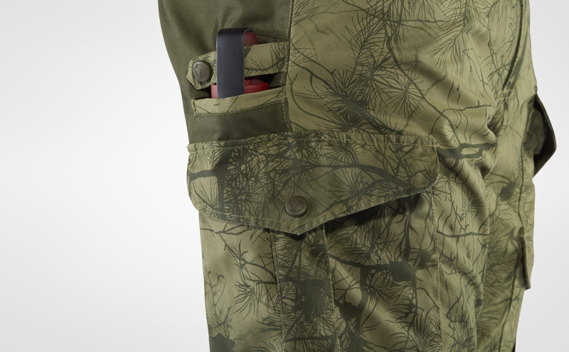 Barents Pro Hunting Trousers M, kolor: 626/662 - Green Camo-Deep Forest