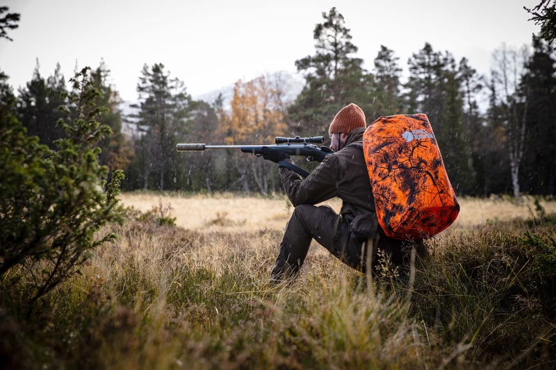 Hunting Rain Cover, kolor: 211-Orange Camo