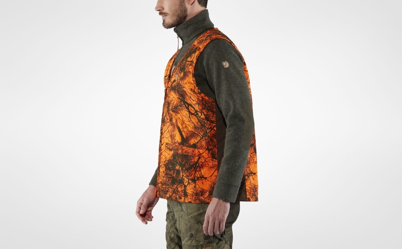 Varmland Vest, kolor: 211 - Orange Camo