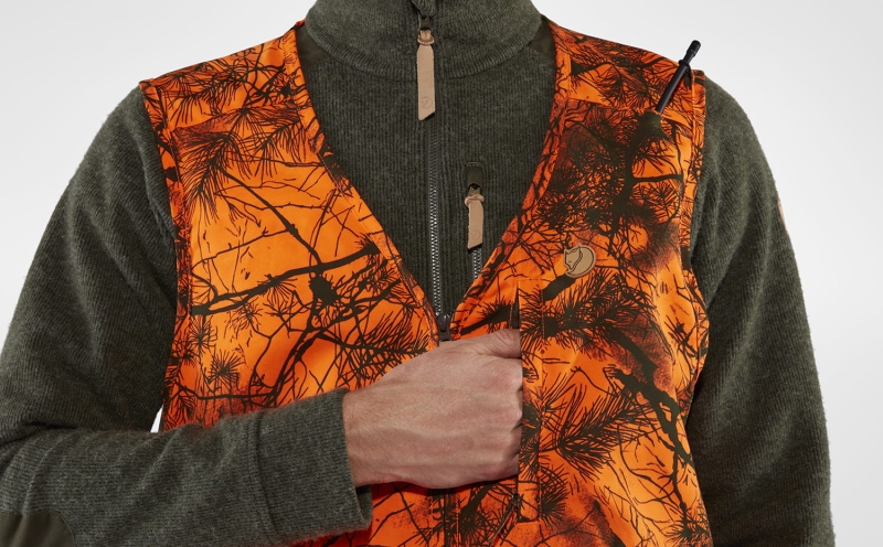 Varmland Vest, kolor: 211 - Orange Camo