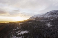 Fjallraven Keb Fleece Hat - view form mountains