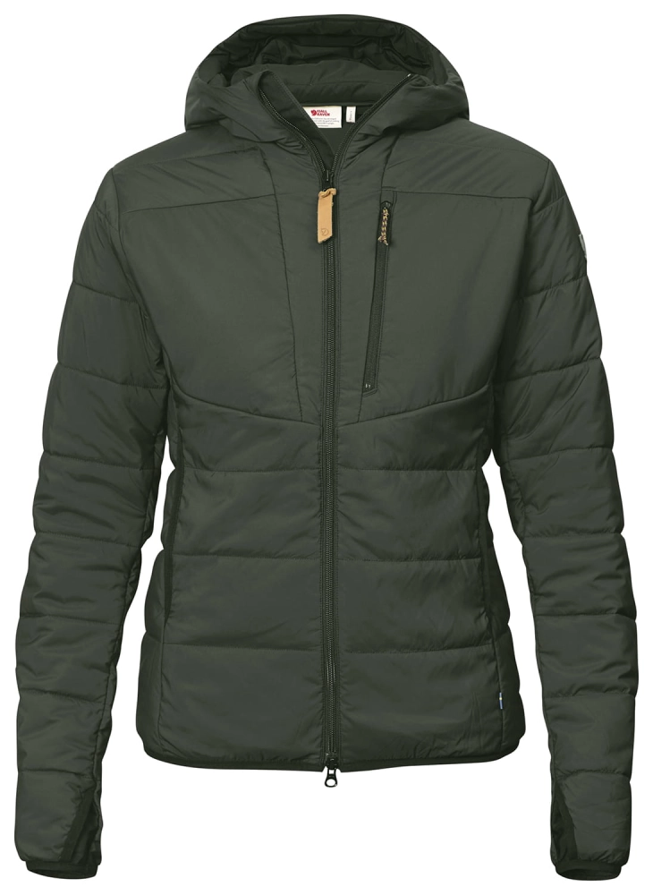 Keb Padded Hoodie W, kolor: 662 - Deep Forest, 1