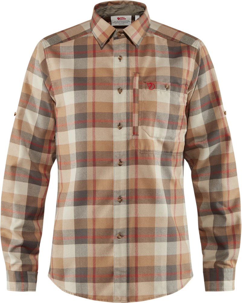 Fjallglim Shirt LS, kolor: 227-Dark Sand