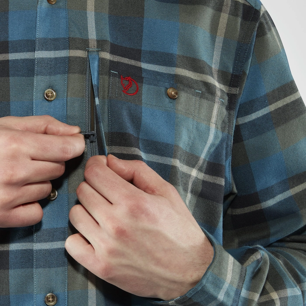 Fjallglim Shirt LS, kolor: 550-Black