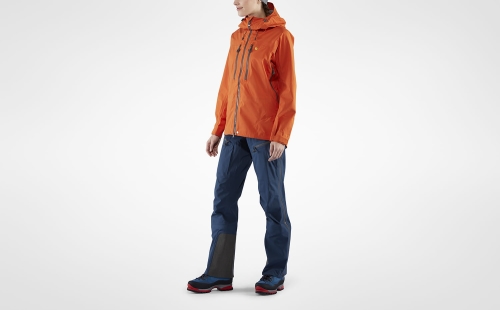 Bergtagen Eco-Shell Jacket W, kolor: 208 - Hokkaido Orange