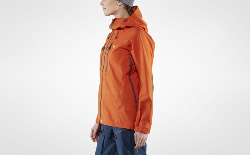 Bergtagen Eco-Shell Jacket W, kolor: 208 - Hokkaido Orange