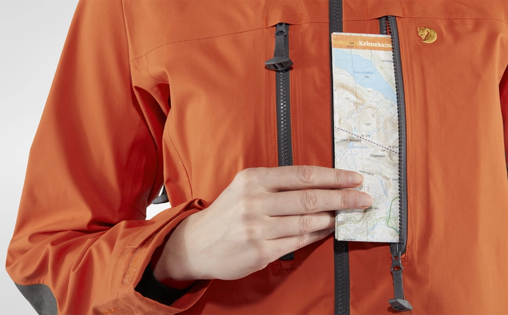Bergtagen Eco-Shell Jacket W, kolor: 208 - Hokkaido Orange