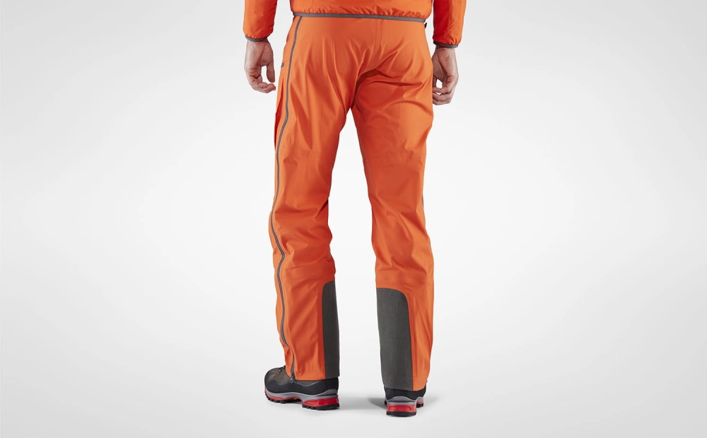 Bergtagen_Eco-Shell Trousers, kolor: 208 - Hokkaido Orange