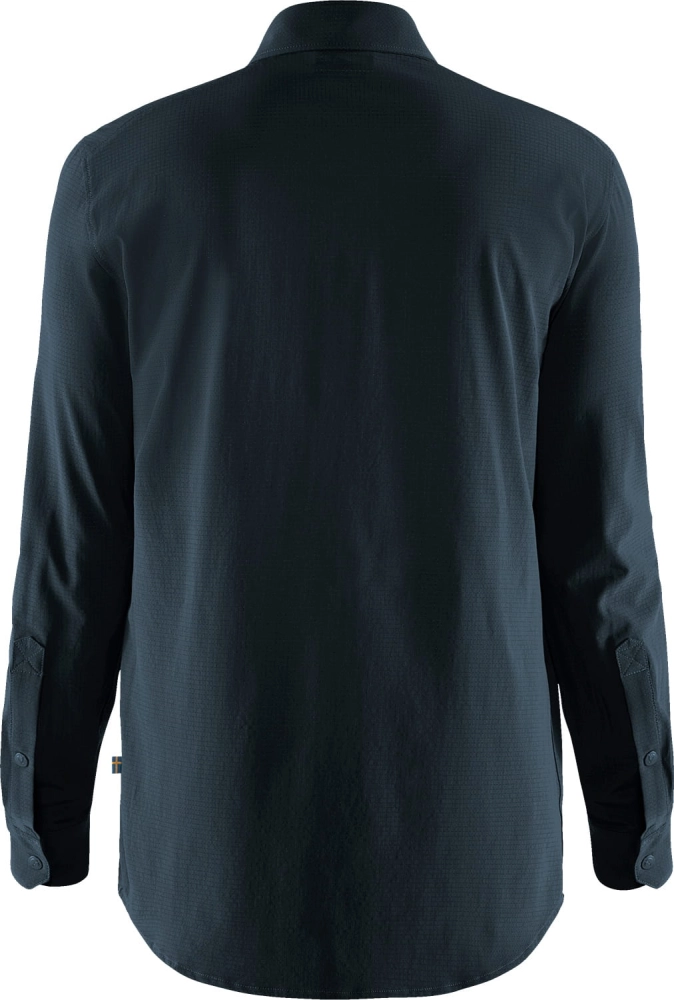 Abisko Trekking Shirt, kolor: 555 - Dark Navy