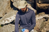 Abisko Sun Hoodie, kolor: 555 - Dark Navy