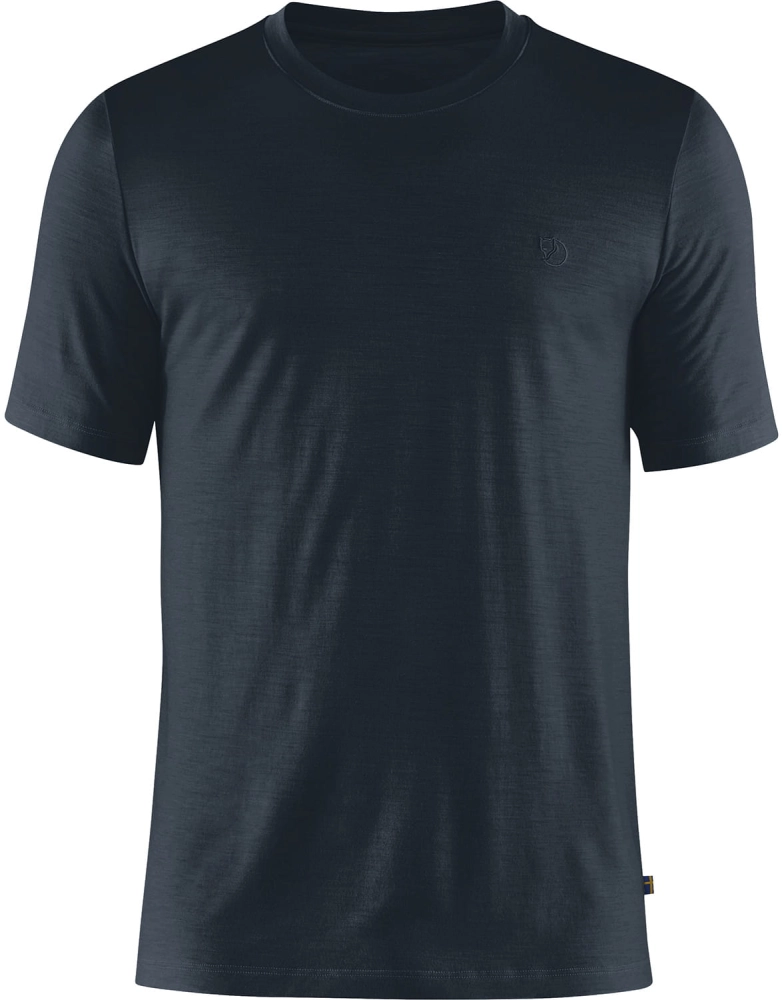 Abisko Wool SS, kolor: 555 - Dark Navy, 1