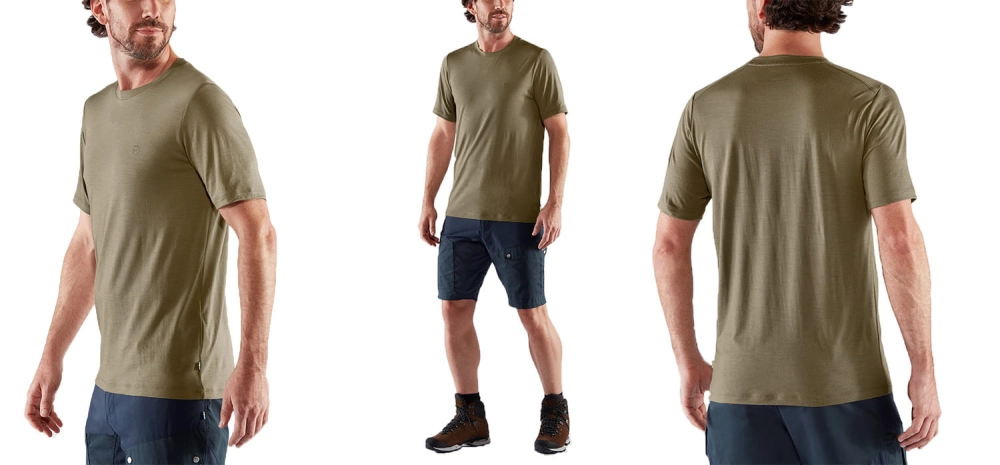 Abisko Wool SS, kolor: 622 - Light Olive