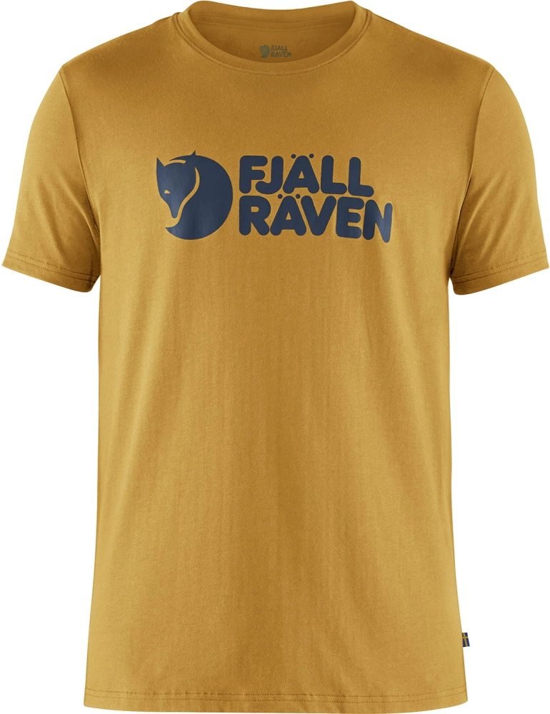 Fjallraven Logo T-Shirt, kolor: 160 - Ochre, 1