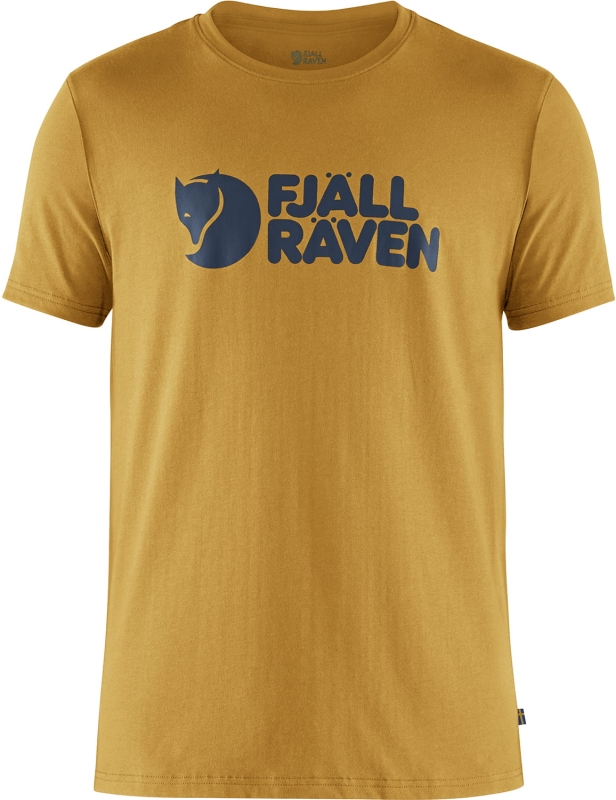 Fjallraven Logo T-Shirt, kolor: 160 - Ochre, 1