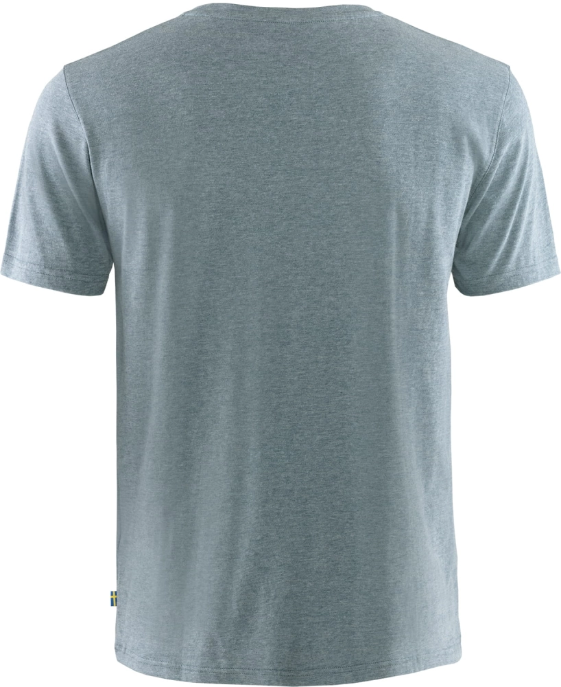 1960 Logo T-Shirt, kolor: 520-999 - Uncle Blue-Melange, 2