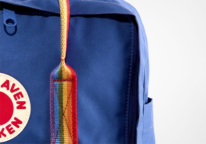 Kanken Rainbow, kolor: 527-907 Deep Blue/Rainbow Pattern