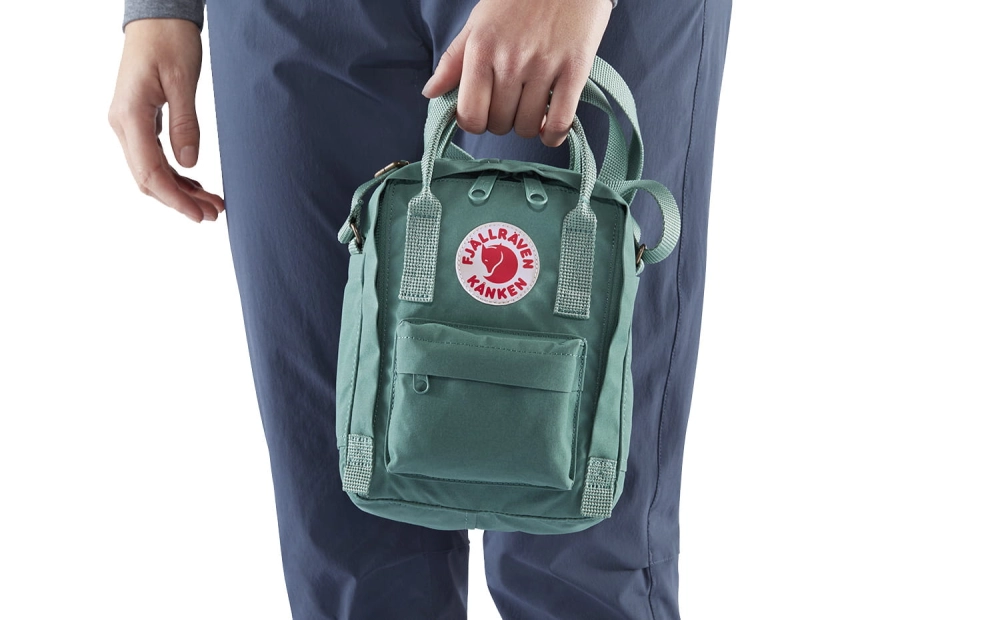 Kanken Sling, kolor: 664 - Frost Green zdjęcie poglądowe