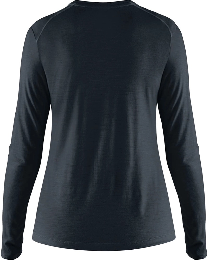 Abisko Wool LS W, kolor: 555 - Dark Navy