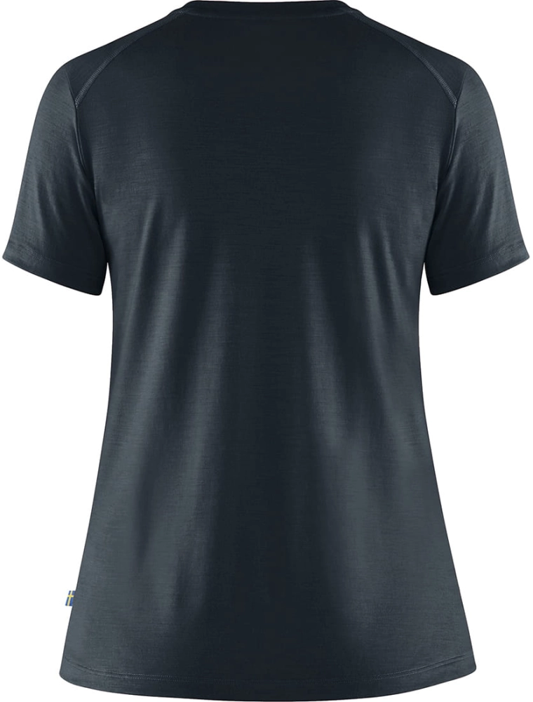 Abisko Wool SS W, kolor: 555 - Dark Navy