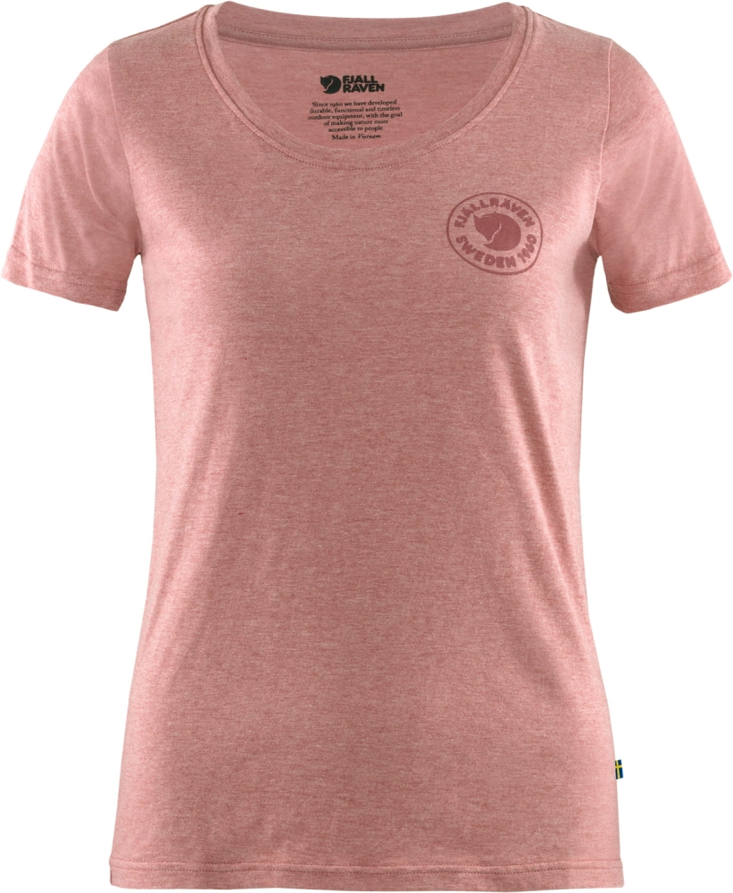 1960 Logo T-shirt W, kolor: 342-999 - Raspeberry Red-Melange, 1