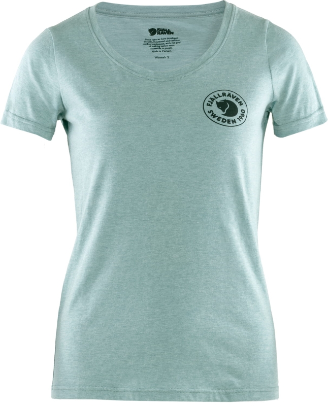 Fjallraven 1960 Logo T-shirt W, kolor: 563-999 - Clay Blue-Melange, 1