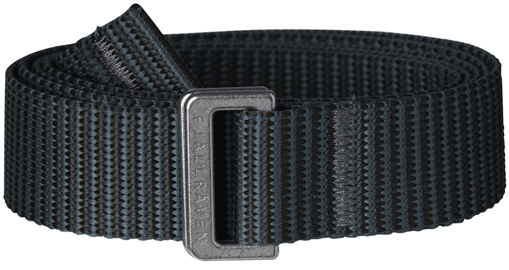 Striped Webbing Belt W, kolor: 550-042 - Black -Dusk