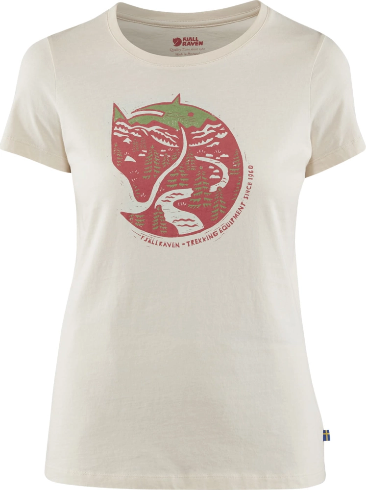 Fjallraven Arctic Fox T-Shirt W, kolor: 113 - Chalk White
